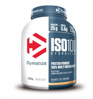 Iso100 Hydrolyzed Whey Protein 5lbs By Dymatize