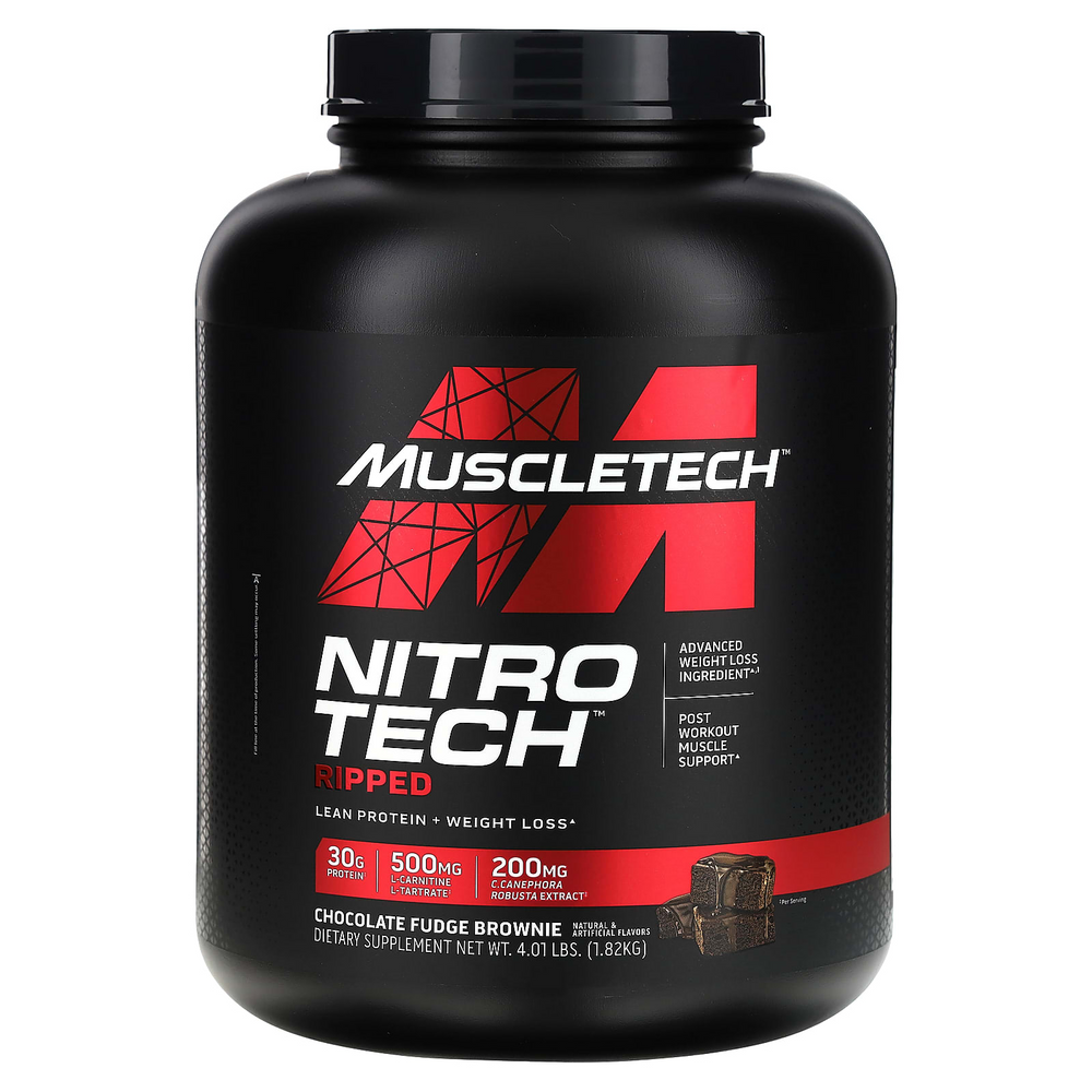 NitroTech Ripped 4lbs By MuscleTech