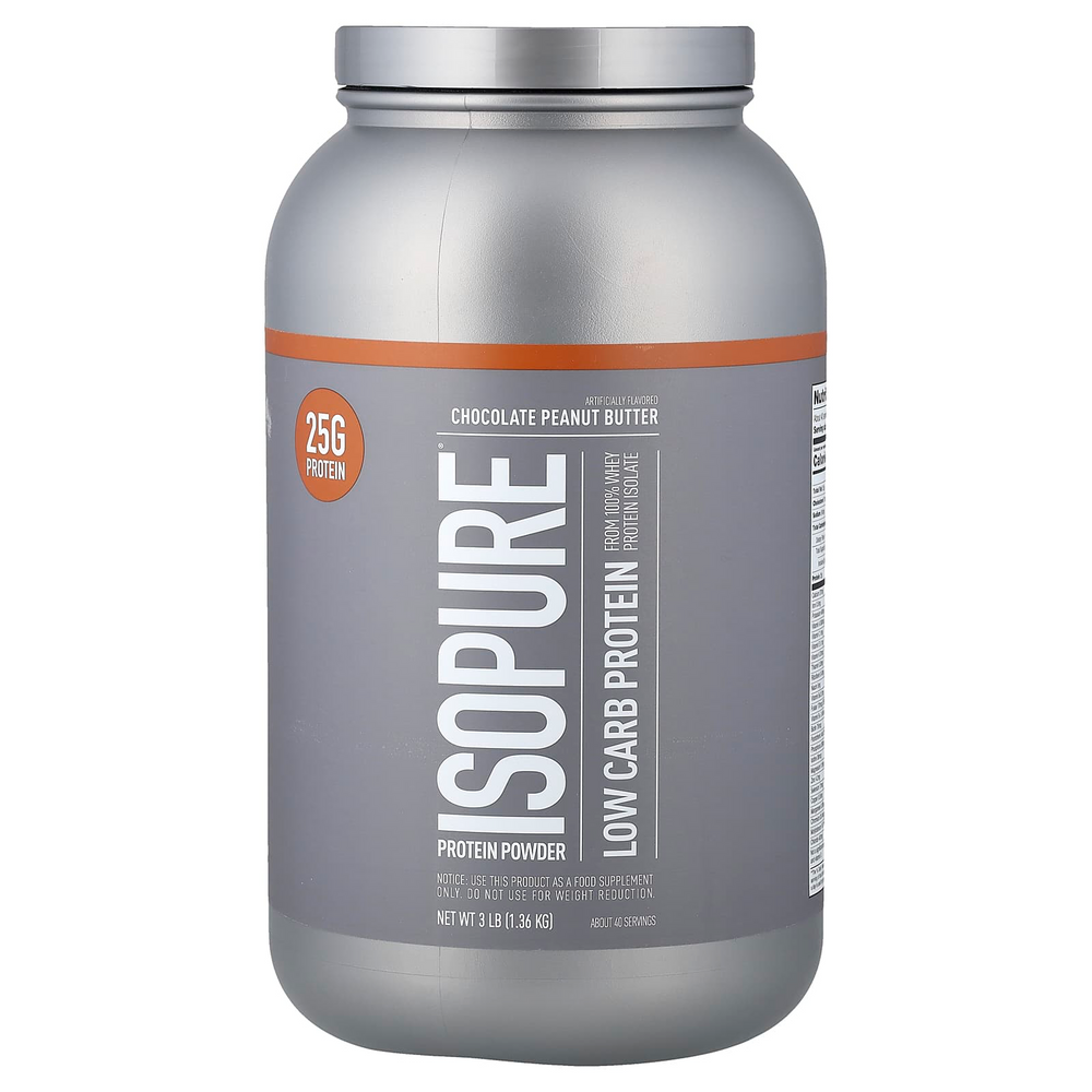 IsoPure Low/Zero Carb 3lbs By TheIsoPureCompany