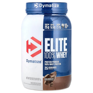 Elite 100% Whey® Protein Powder, Rich Chocolate, 2 lb (907 g)