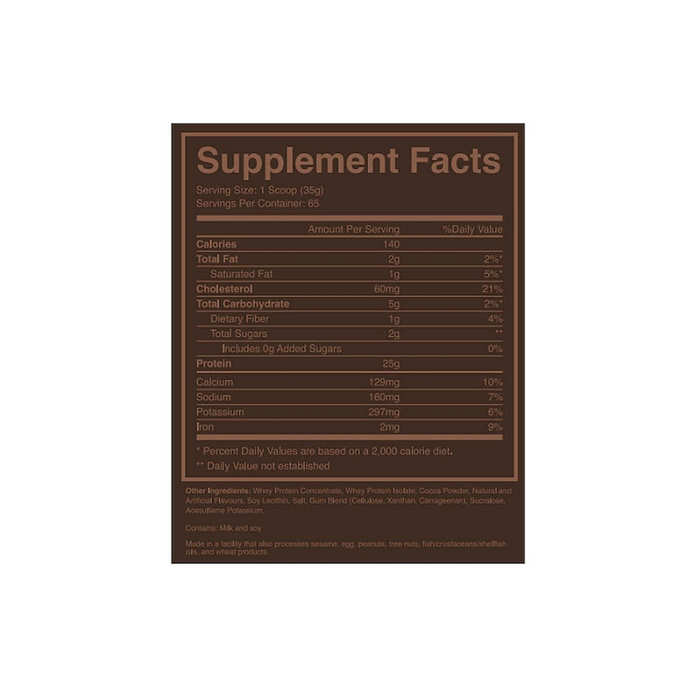 CBUM Whey Blend Protein 5lb By Raw Nutrition